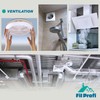 FilProfi - (6-Inch, length 12inch) Round Dryer Duct. Galvanized Bathroom