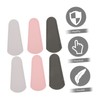 Mikinona 6Pcs Leather Scissor Protective Case Portable Scissor Cover for
