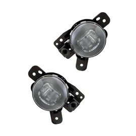 KarParts360 For GMC Canyon 2023 2024 Fog Light Assembly Driver And Passenger Side | Pair | CAPA | LED | With Bulbs | Crew Cab 2024 | GM2592334, GM2592334C, GM2593334, GM2593334C | 42737706, 42737708