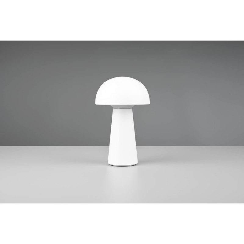 Reality Leuchten Lennon R52176101 LED Outdoor Table Lamp Plastic White