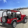 Shadeidea Sun Shade for Jeep Wrangler TJ 1997-2006 Sunshade Top