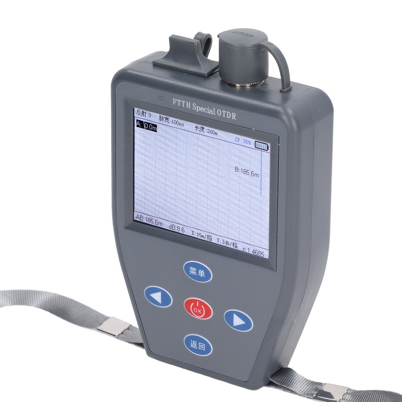 LCD OTDR Optical Time Domain Reflectometer Optical Power Meter Fiber