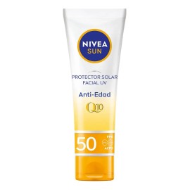 Protector Solar Facial Nivea Sun Antiedad Fps50 50ml