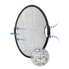 Glow Collapsible Circular Wind Proof Reflector with Handles (32")