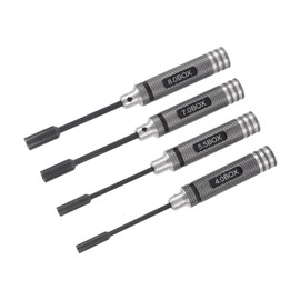 Hex Wrench Screwdriver Hex Socket Nut Driver Precision Nut Driver Set Nut Driver Model Hex Socket Driver 4.0MM 5.5MM 7.0MM 8.0MM 4pcs Hex Socket Nut Key Socket Driver Hex Precision Nut Driver for RC Set of 4 Hex Socket Nut Driver Model Airplane Repair