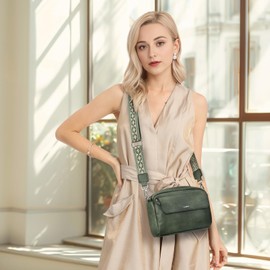 Gladdon Bags for women, small handbag women, shoulder bag women, crossbody bag women, PU leather handbag with removable shoulder strap, wide strap, gifts for women