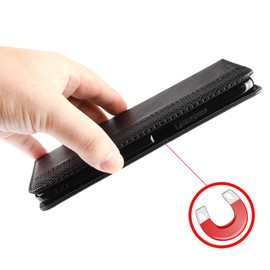 Compatible with Redmi K50 Gaming 5G Case,Compatible with Redmi K50 Gaming 5G Flip Stand Card Slots Wallet Cover Black