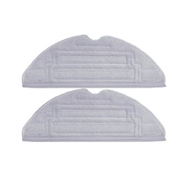 Roborock S8 Pro Ultra Compatible Mop Cloth High Speed Dual Vibration Washable Regular Replacement Replacement Compatible Microfiber Mop (Pack of 2)