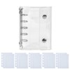 ISHR Seal Notebook, Transparent, M5 Binder, Sticker Notebook, Removable, Clear