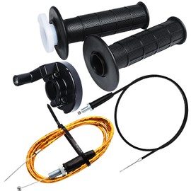 22mm 7/8" Twist Throttle fit Coleman Powersports 196cc CT200U CT200U-EX Trail 200 & Baja Mb165 Mb200 SSR125 Mini Dirt Bike 50-125cc Pit Bike/ATV Quad(50 inch)