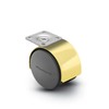 Shepherd Pacer Series 60mm Diameter Die-Cast Twin Nylon Wheel Swivel