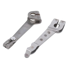 Set brake levers front and rear stainless steel S51, S50, S53, KR51/2, SR50 S53