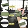 Lifting Straps and Weightlifting Wrist Wraps Set, Cotton Hard Pull