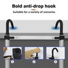 20.3FT Aluminum Telescoping Ladder with Non-Slip Feet and Stable Hook,