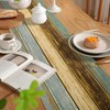 Hanrunsi Table Runner Modern Living Room Spring Place Mats Green