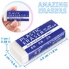 Tamaki 6 Pack Erasers, Large White Erasers for School Office,