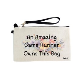 Gifts or Presents for Game Runners, an Amazing Game Runner Owns This Bag, Cosmetic Bags, Pencil Case - cb435
