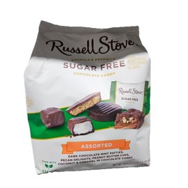 Russel Stover Sugar Free Chocolate Candy Assorted Flavors, 19.9 Oz, 37 Pieces