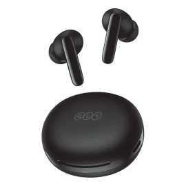 Audífonos Bluetooth In-ear Inalámbrico Qcy T13 Anc 2 Con Manos Libres, 10mm Controlador Dinámico, Bluetooth 5.3,bajos Potentes, 30h, 4 Micros Para Cancelación De Ruido Anc, Color Negro