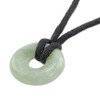 NOVICA Artisan Handmade Jade Pendant Necklace Apple Green Circular from