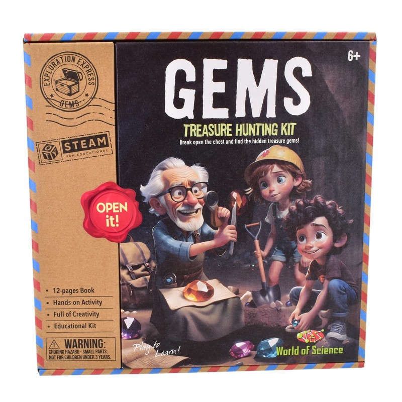 World of Science Educational Collection Kits | Educational STEAM Science