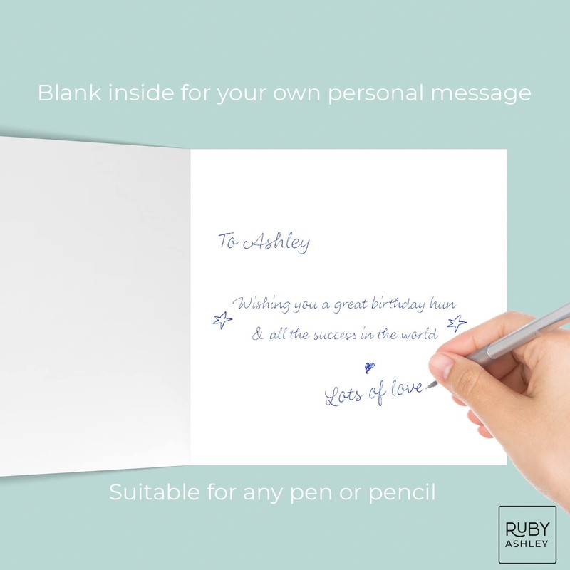 Ruby Ashley Birthday Cards for Women. Recyclable & Made in