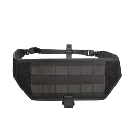 Hdlsina Tactical MOLLE Chest Platform Universal Chest Mounting Harness Adjustable Concealed Carry Fit Left & Right Shoulder (Black)