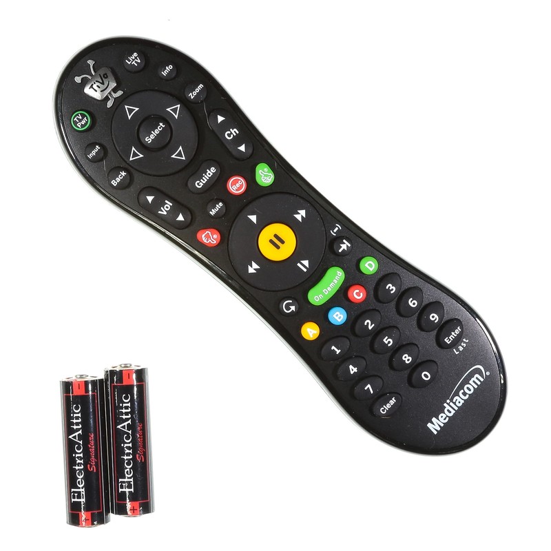 PLESIU Vintography MEDIACOM TIVO RC30 ON Demand Remote Control Mini