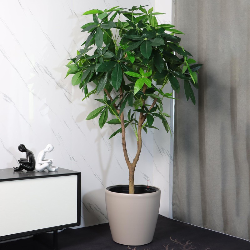 Dexceder 15x14 Self Watering Planter with Wheels Indoor Outdoor, Inner