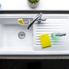 inodiref Stainless Steel Kitchen Sink Basket Strainer Plug Waste Kitchen