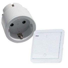 PT-801 Intertechno IT-3 Wireless Socket with Wireless Wall Transmitter with 5-Way Count-Down Timer Saves Power