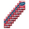 Lypsyl Uplifting Lip Balm, Strawberry and Pomegranate, Pack of 9