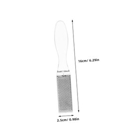 BIUDECO Removal Foot File Stainless Steel Foot Scraper Dual Sided Pedicure Tool Portable