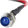 Vrabocry 10pcs 5mm LED Diode Light Diffused Frosted Round Lens