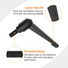 sourcing map M10 x 20mm Adjustable Knobs Handle Male Thread