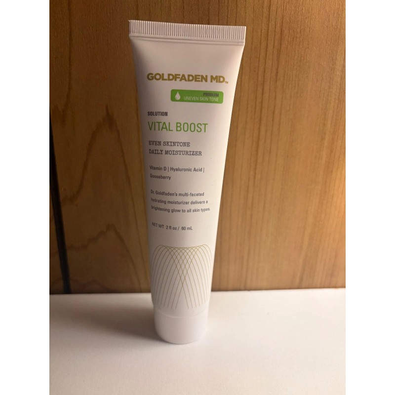 2x Goldfaden MD Vital Boost Even Skintone Daily Moisturizer 2