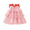 Toddler Baby Girl Valentines Dress Girls Sleeveless Tutu Dress Plush