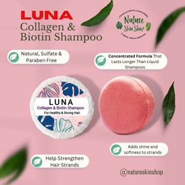 Luna Collagen & Biotin Shampoo And Conditioner Bar (Luna Shampoo)
