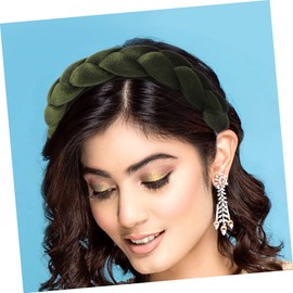 Baluue Wide Headband Chunky Knit Headband Women Hair Accessory for Washing Face