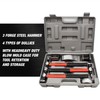 LAUCO Auto Body Repair Tool Hammer Dolly Set 7 Pieces,