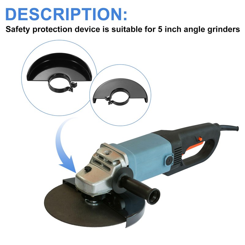 sourcing map Grinder Guard 5" 135mm Dia Metal Angle Grinder