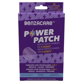 BENZACARE POWER PATCH Parche Invisible Ultraligero y Ultrafino que Reduce Visiblemente las Immperfecciones Granos y Espinillas con Resultados...      
