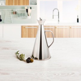 Quid 7694003 Oil Drip INOX 75 cl Renova, Color Transparent, 15 x 15 x 30 cm