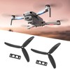 Dovhmoh 1 Pair 5030 3-Blade Direct Drive Propeller Props CW/CCW