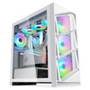 Segotep T3 White Mid-Tower ATX Gaming PC Case, Support Top