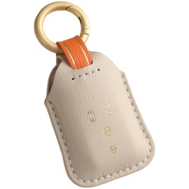 [smasol] Suzuki Key Cover, New Jimny 64 Series Spacia Custom Key Case, Crosby Solio, Genuine Leather, Smart Key Case, Custom Parts, Dress Up, Dull Color / Beige 4 Button