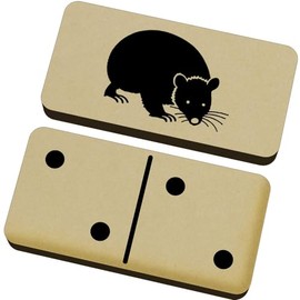 Azeeda 'Blind Mole' Domino Set & Box (DM00040611)