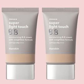 Hanskin Super Light Touch BB Cream SPF 50+ PA++++ 30g, 2 pieces / 한스킨 수퍼 라이트 터치 비비크림 SPF 50+ PA++++ 30g, 2개
