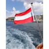 FLAGLY Premium Boat Flag Carinthia 20 x 30 cm -