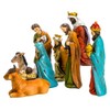 Kurt S. Adler 4 to 5-Inch Resin Table Piece Nativity,